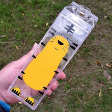 Load image into Gallery viewer, My 500ml BPA FREE Sport Plastic Kitchen Milk Water Bottle Cute Cartoon Creative Sport Outdoor Animal Cow Milk Bottles Drinkware