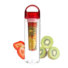Load image into Gallery viewer, Water Bottle 700ML Plastic Fruit Infuser Drinkware Tour Outdoor Sport School Leak Proof Seal Gourde Climbing Water Bottles
