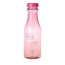 Load image into Gallery viewer, 550ml Leak-Proof Sports Water Bottle Large Capacity Plastic Bottle Bicycle Camping Sports Bottle Drinkware  Cover Lip BPA
